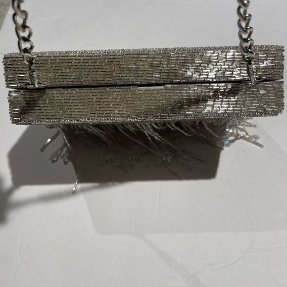 BHLDN ZHUU BEADED TASSEL BOX CLUTCH - Picture 6 of 6